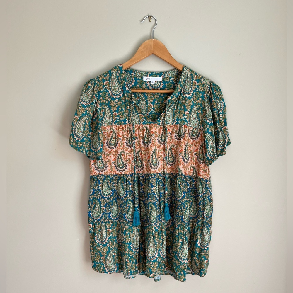 DR2 by Daniel Rainn Women’s Short Sleeve Top, Small